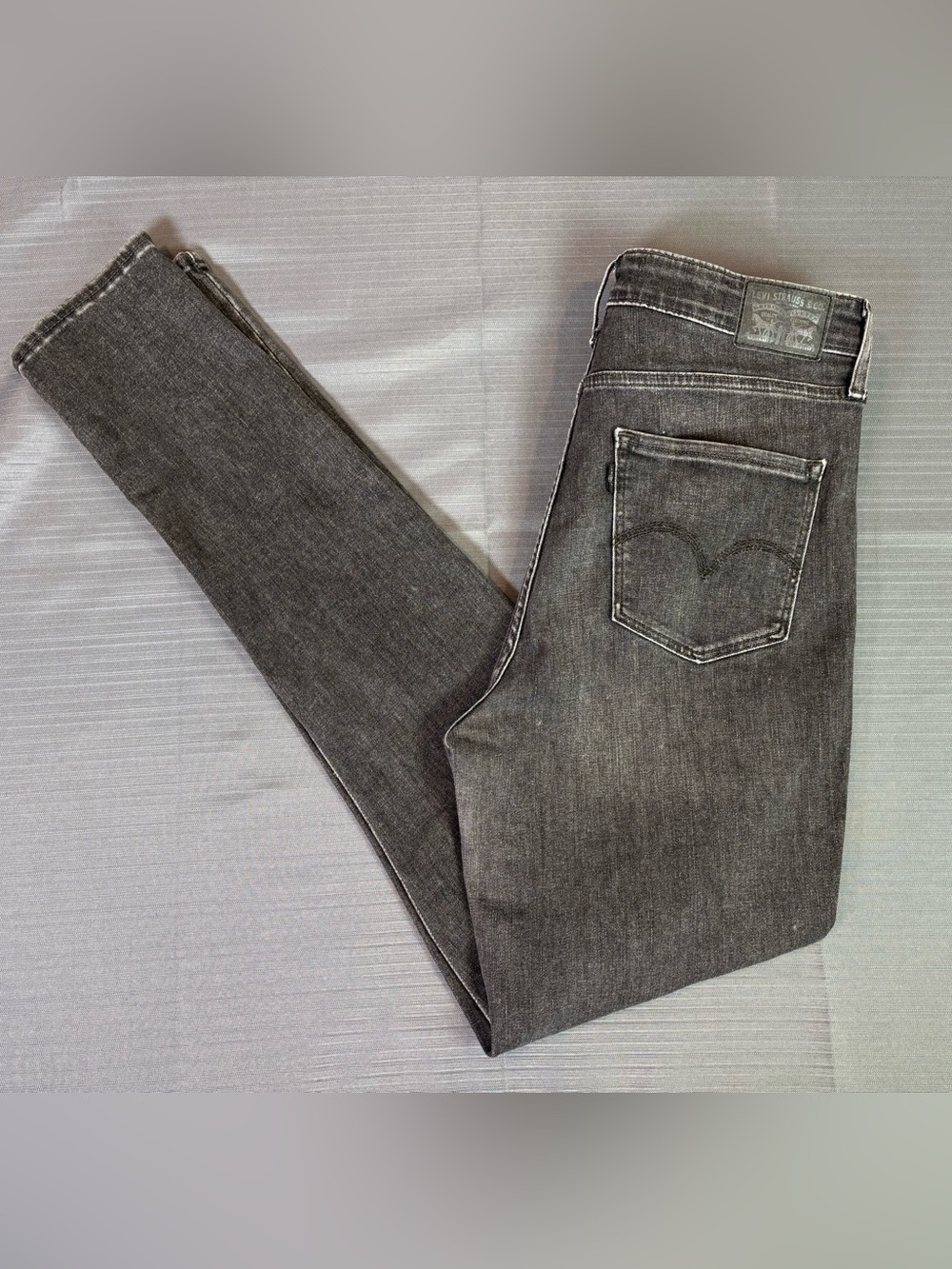 Levi’s 721 High Rise Skinny Jeans Black Stretch W31 L32